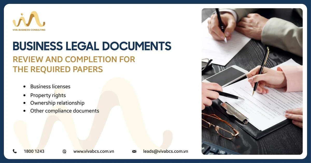 Legal documents review and completion for business in Vietnam