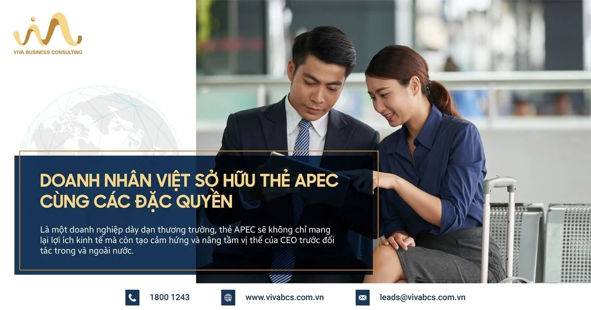 Sở hữu thẻ apec và các đặc quyền riêng dành cho doanh nhân Việt