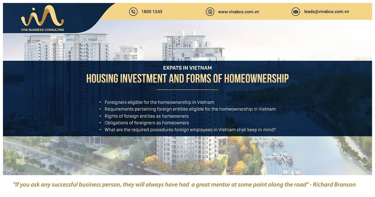 Expats in Vietnam: Forms of homeownership & housing investment