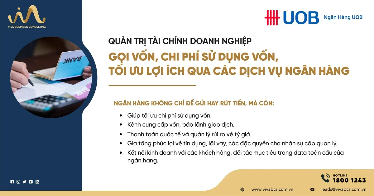 quản trị tài chính doanh nghiệp cùng ngân hàng UOB Việt Nam