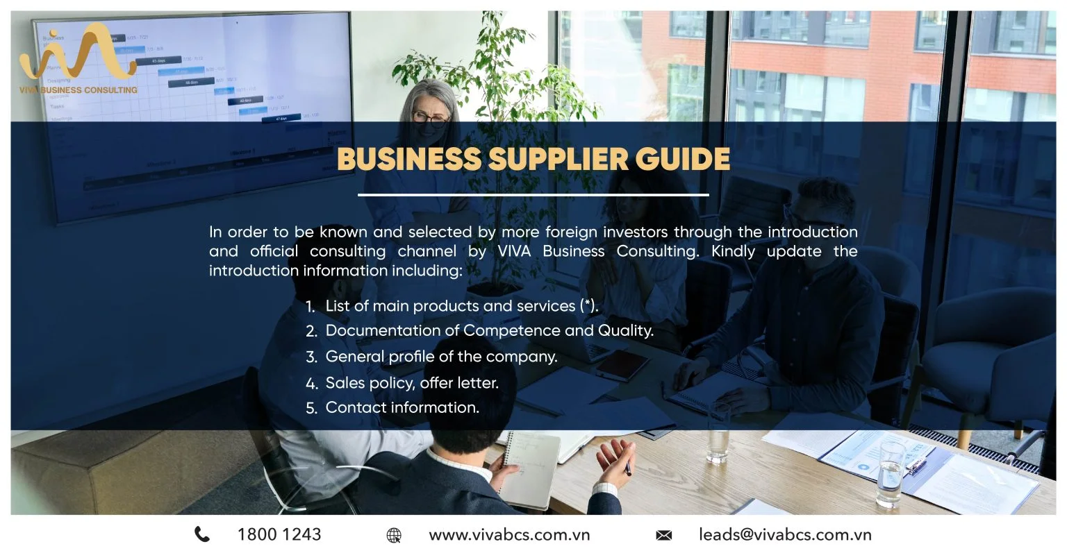 Business supplier guide