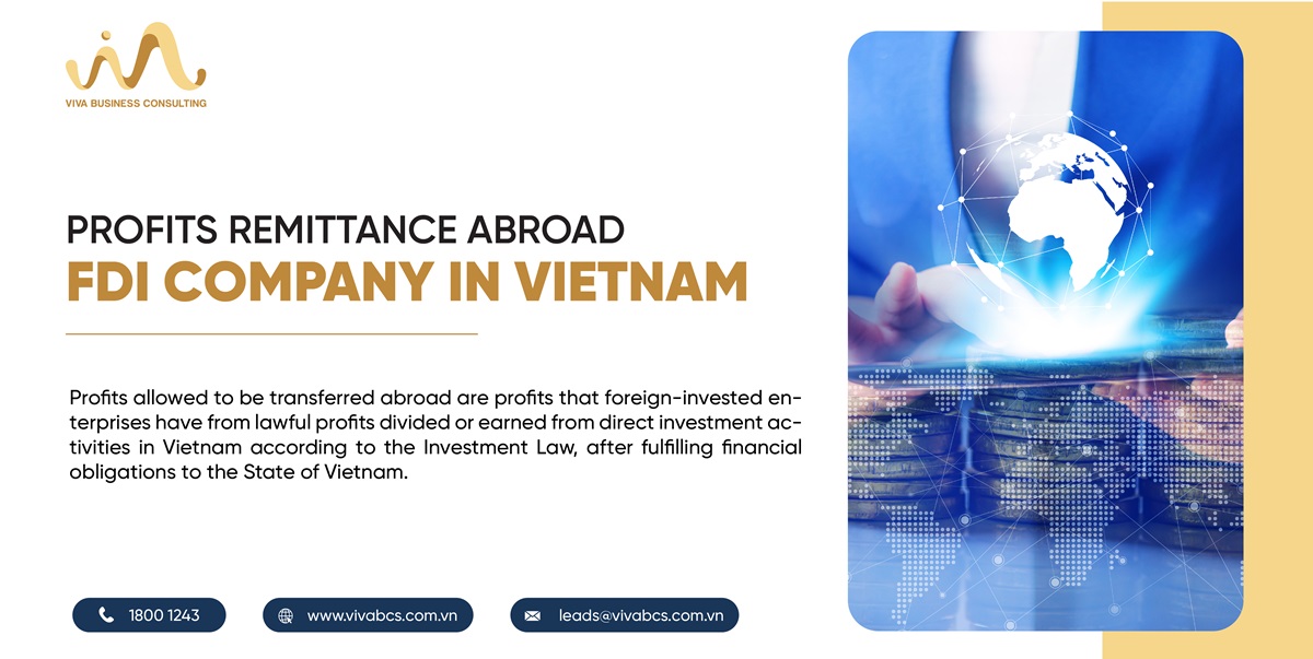 Profits remittance abroad for FDI company in Vietnam