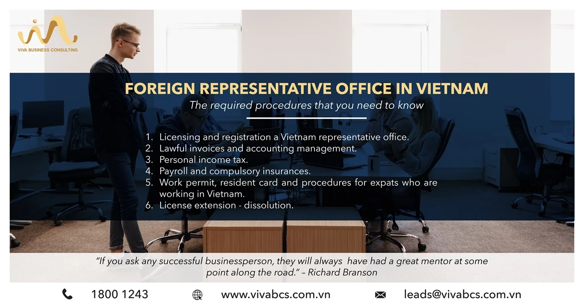 Foreign representative office in Vietnam